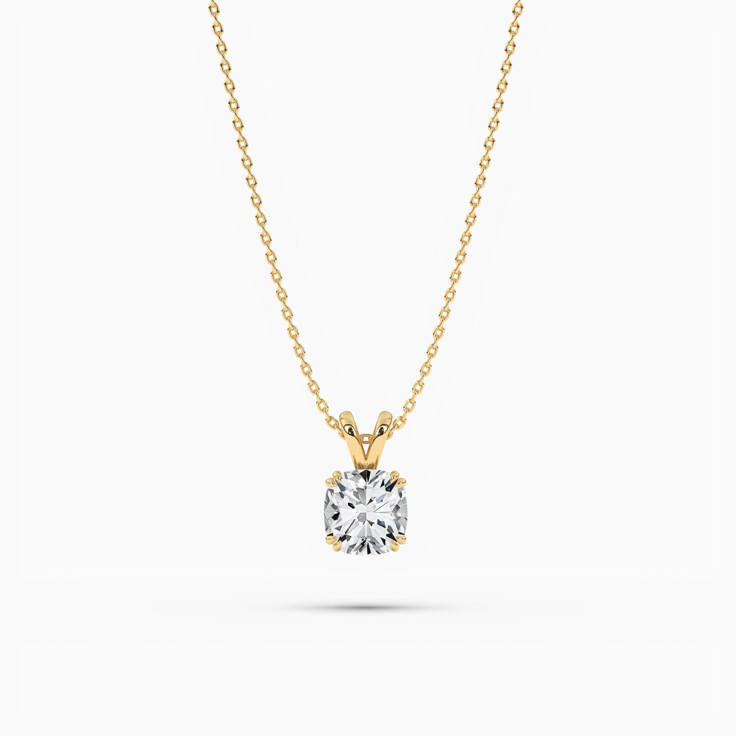 solitaire diamond necklace