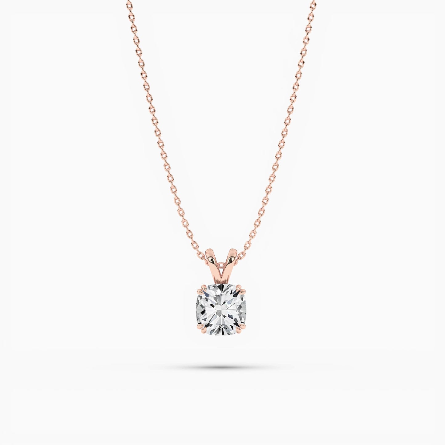 solitaire diamond necklace