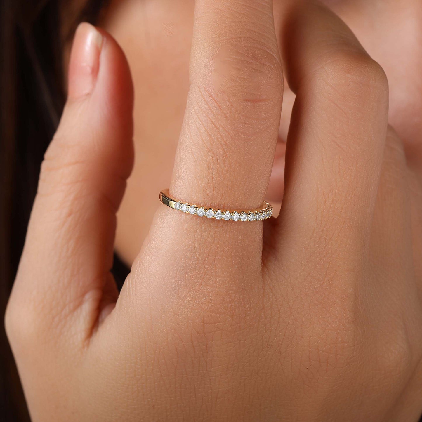 full diamond ring