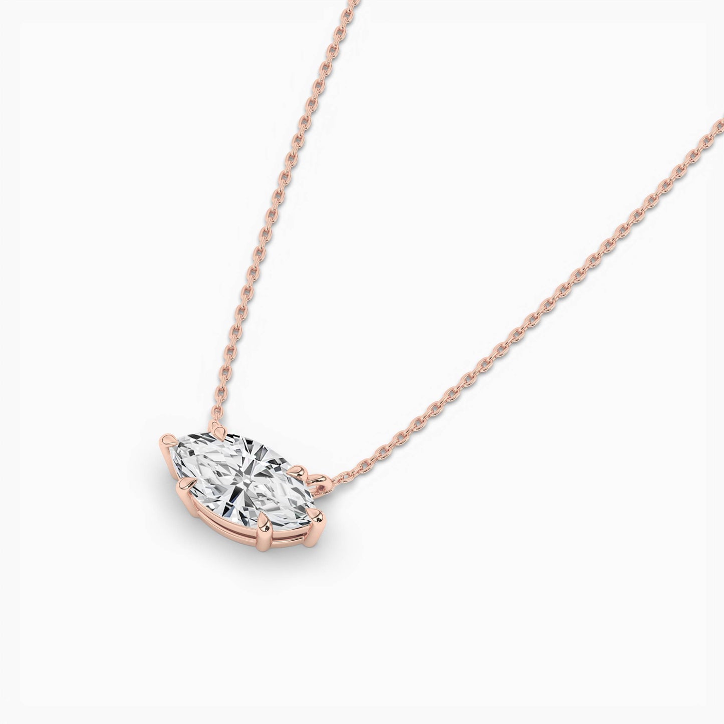solitaire necklace