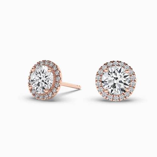 Womens Silver Stud Earrings
