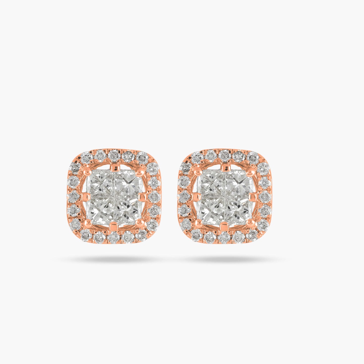 silver colour earrings