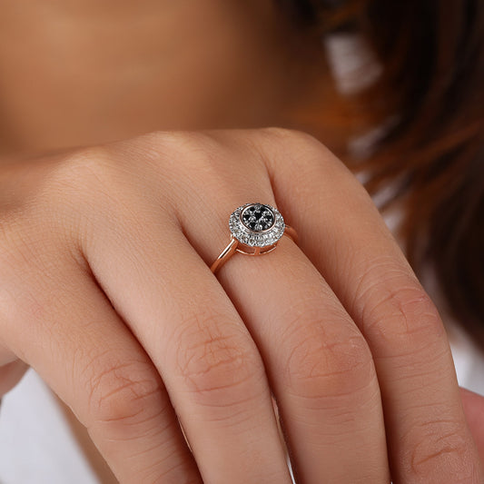 black diamond engagement rings