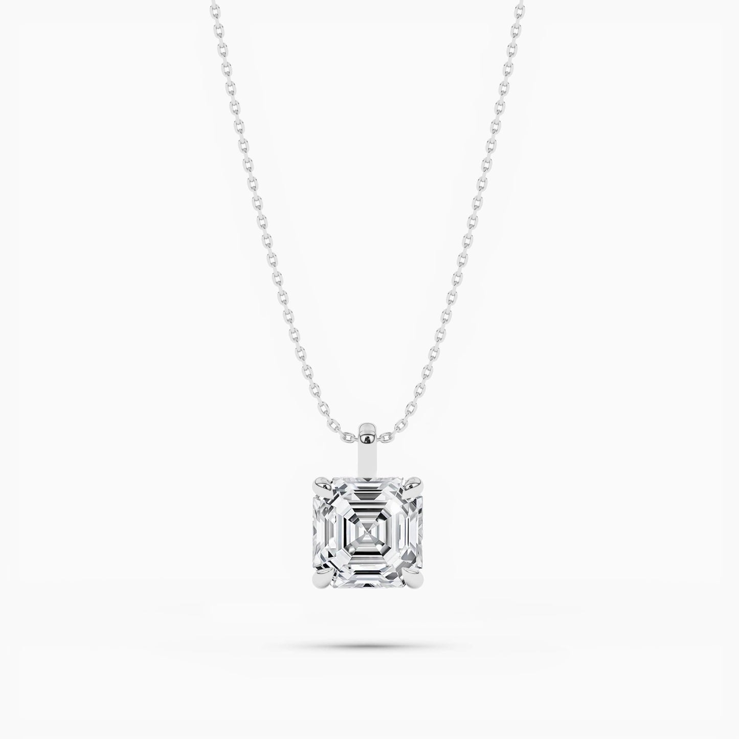 diamond solitaire pendant