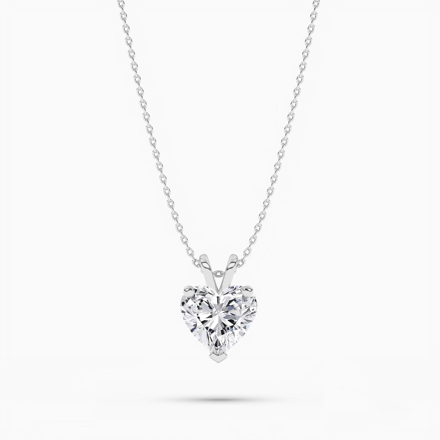 silver heart pendant