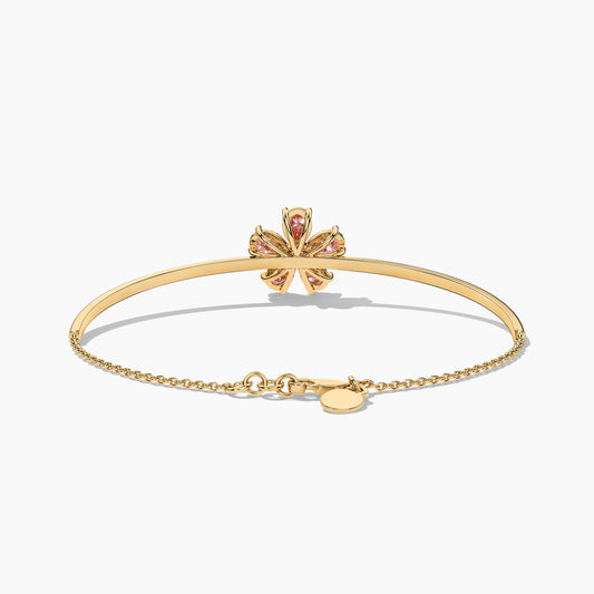 orange diamond bracelet