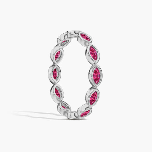 ruby band ring