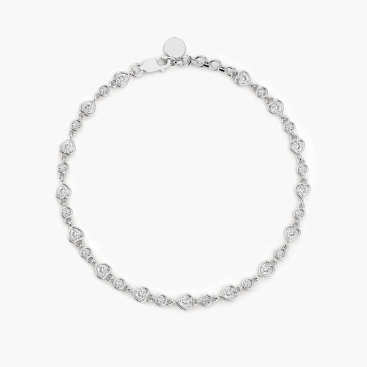 women's heart bracelets