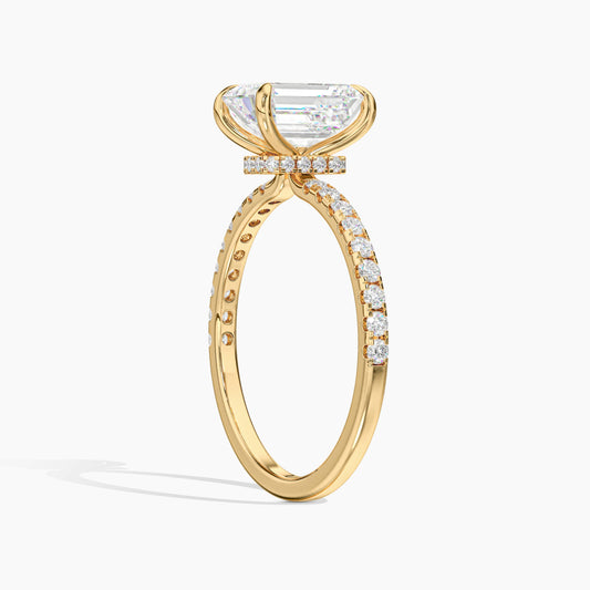 single diamond ring