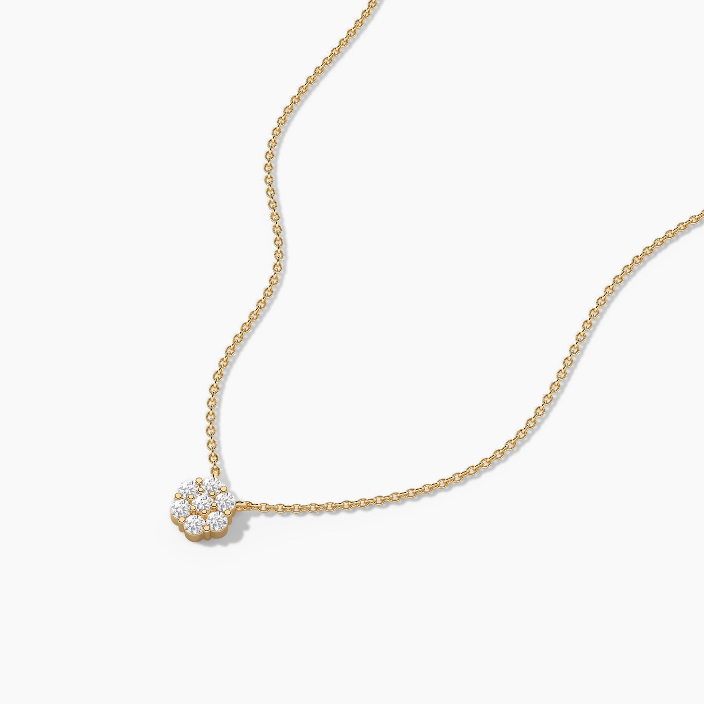 silver necklace for her