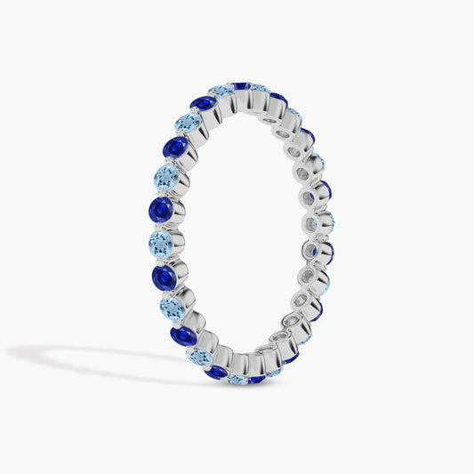 Blue diamond band