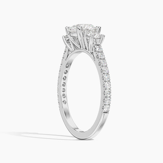 three stone ring designs