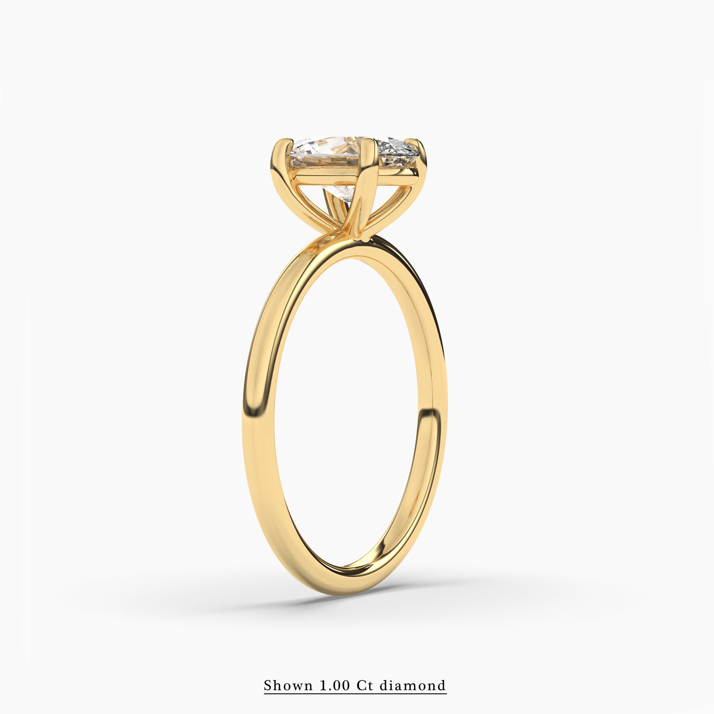 Oval Diamond Engagement Ring