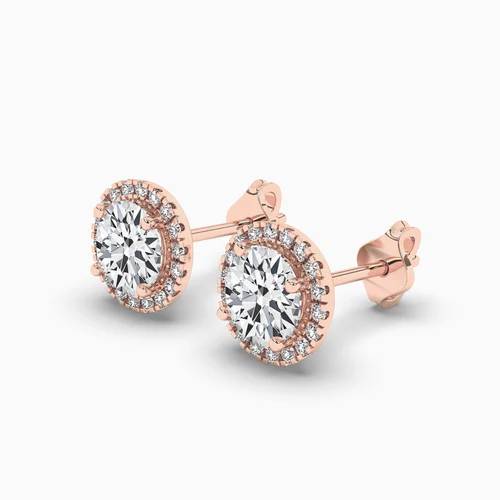 Womens Silver Stud Earrings
