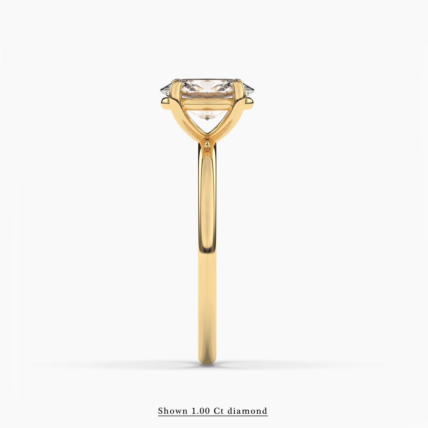 Oval Diamond Engagement Ring