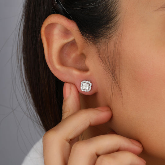 silver earrings for girls