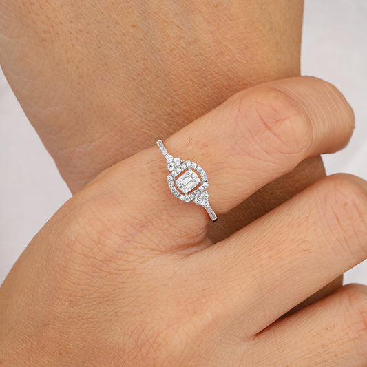 american diamond ring