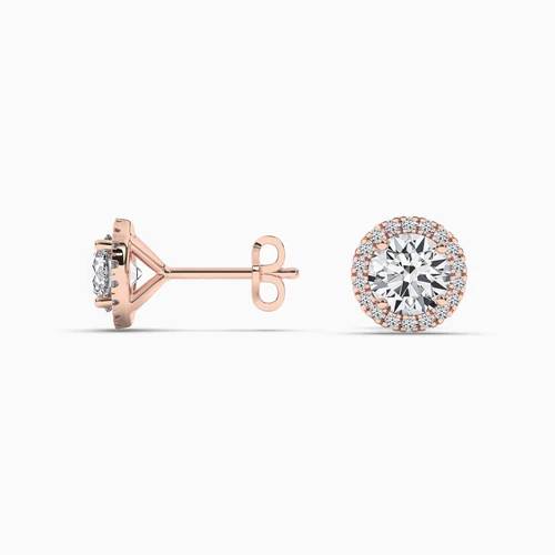 Womens Silver Stud Earrings