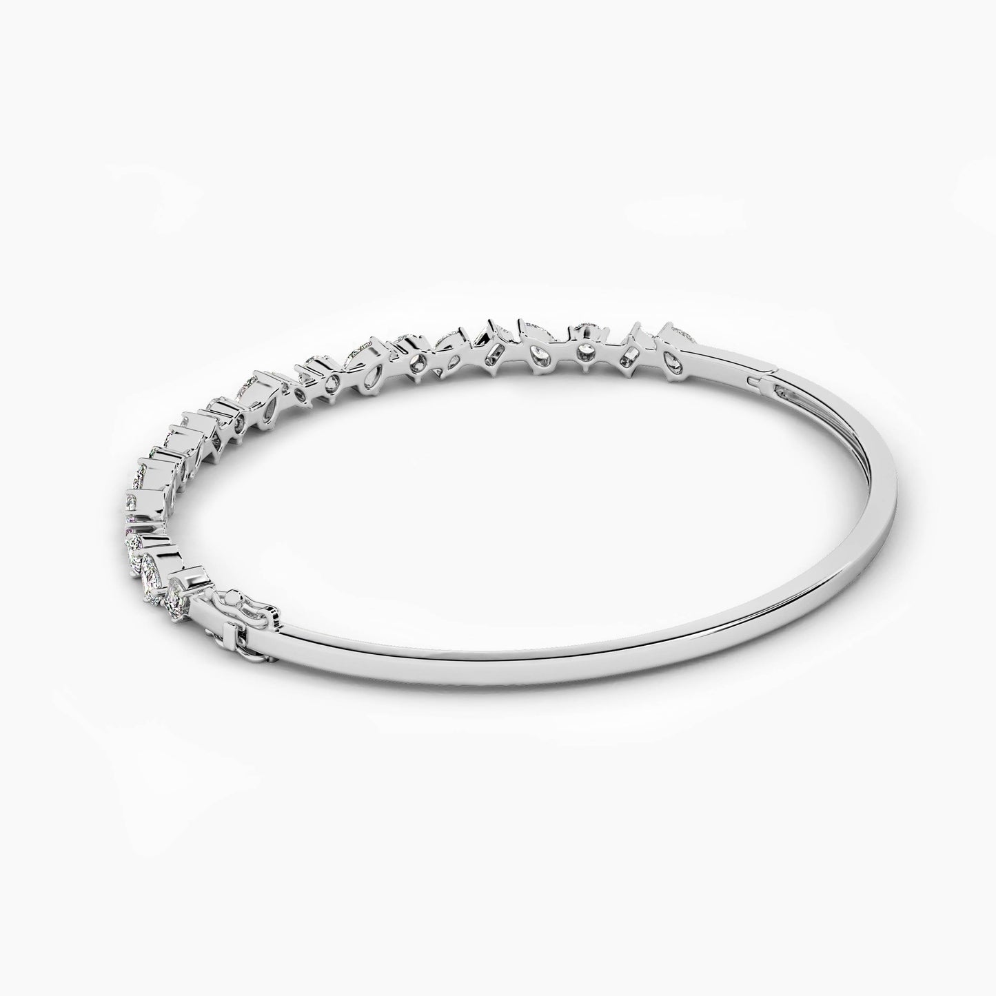 Mixed Shape Diamond Bracelet