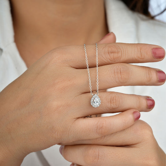 Pear Shaped Pendant for Special Occasions