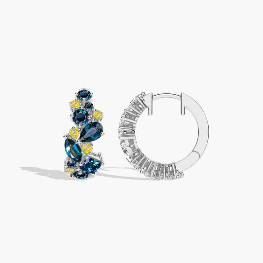 small round earrings