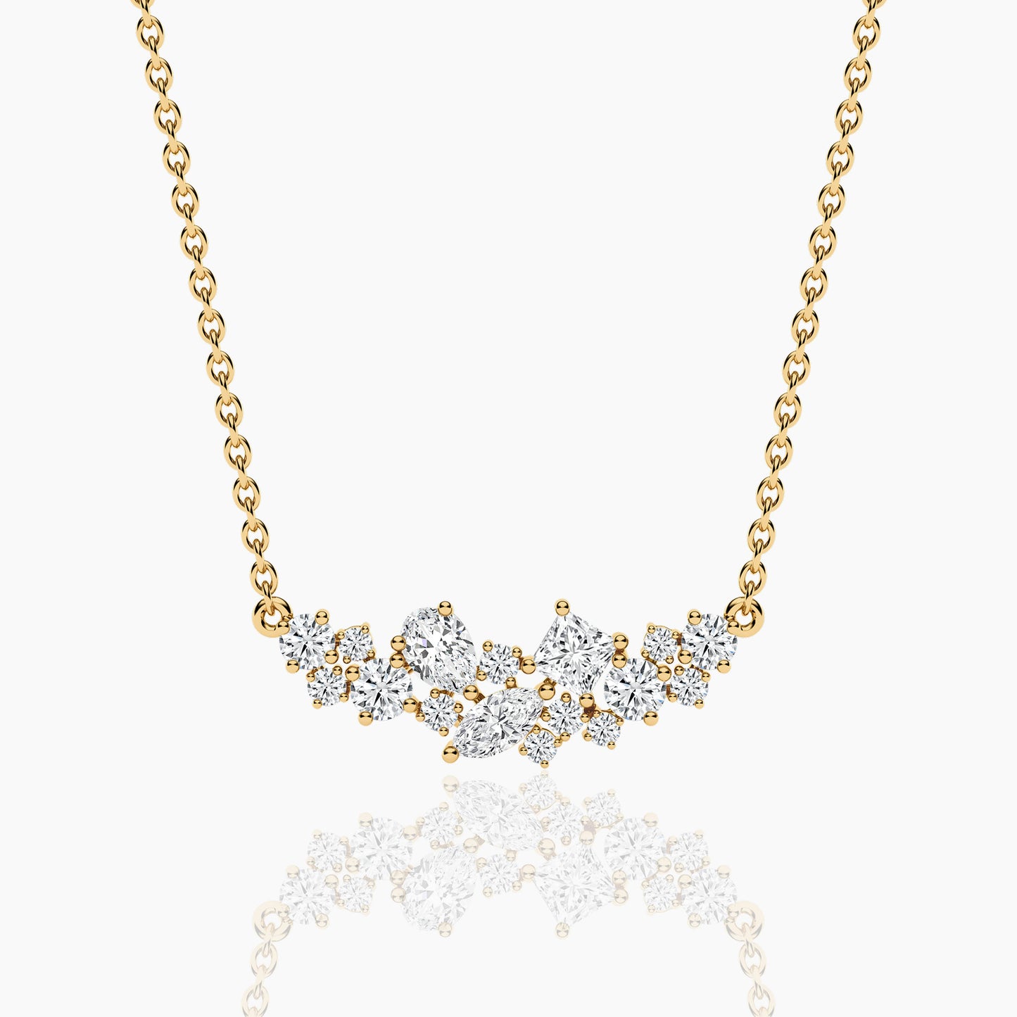 modern diamond necklace designs