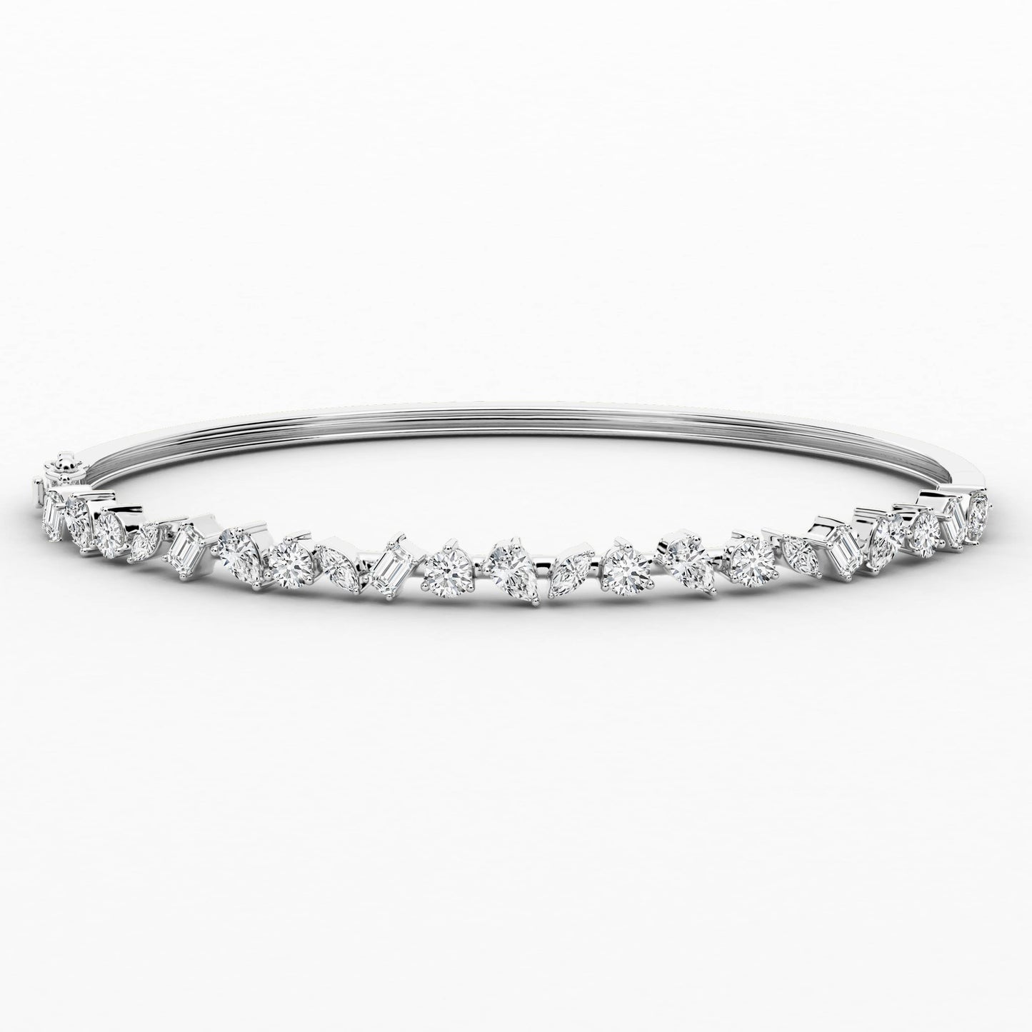 Mixed Shape Diamond Bracelet