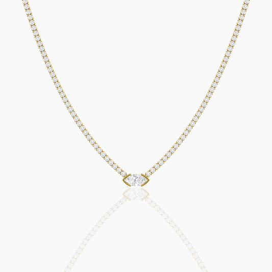 diamond tennis necklace