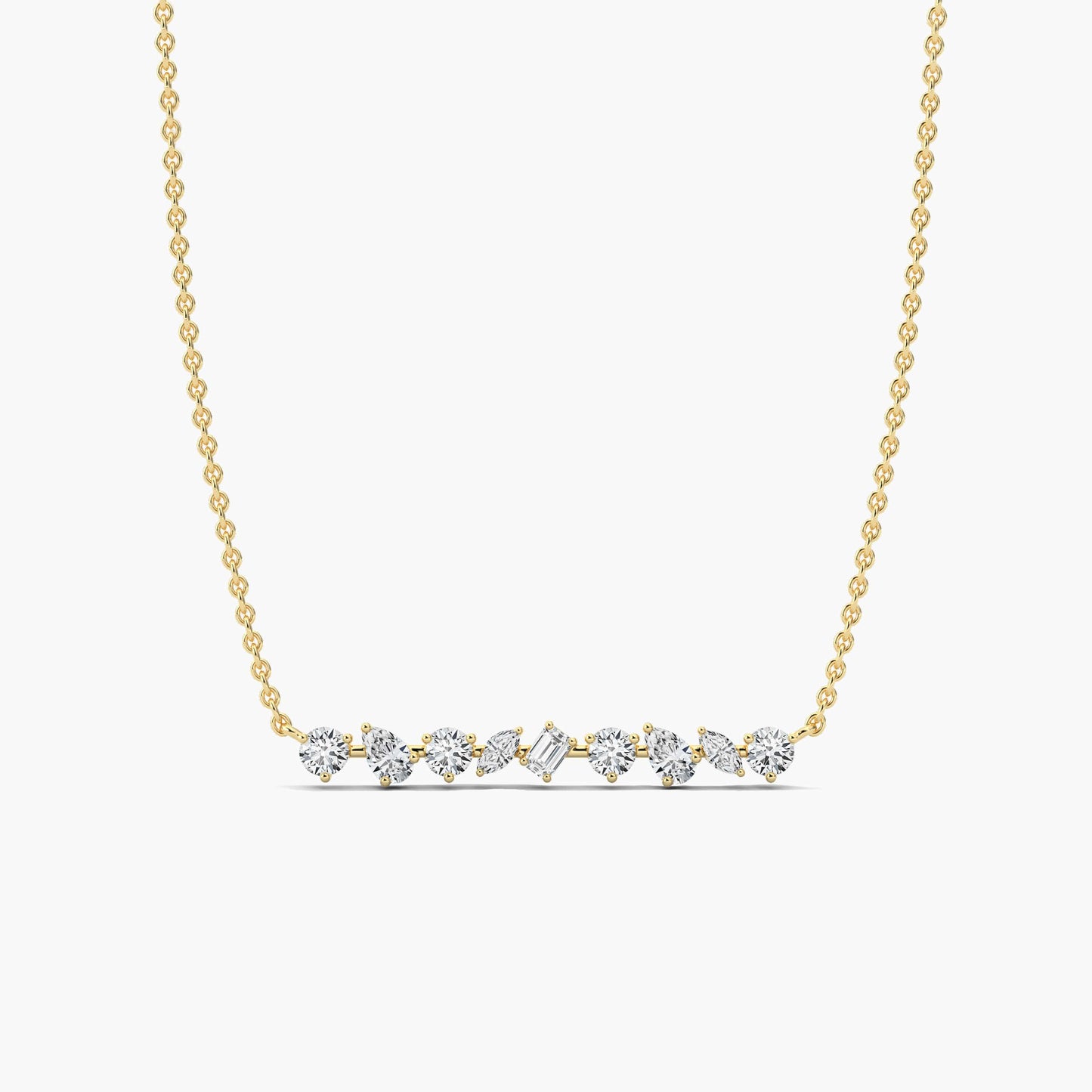 diamond like necklace
