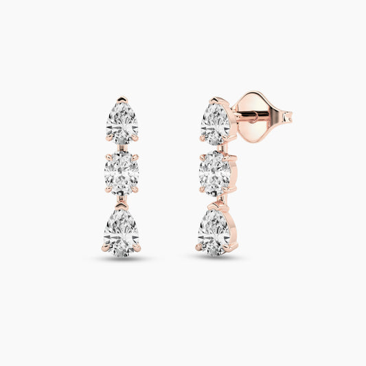 diamond ring earrings