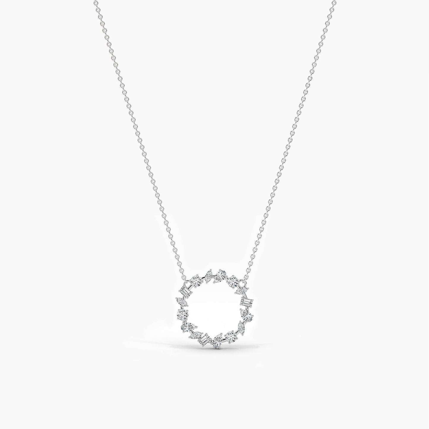 diamond stone necklace