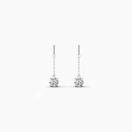 contemporary drop earrings