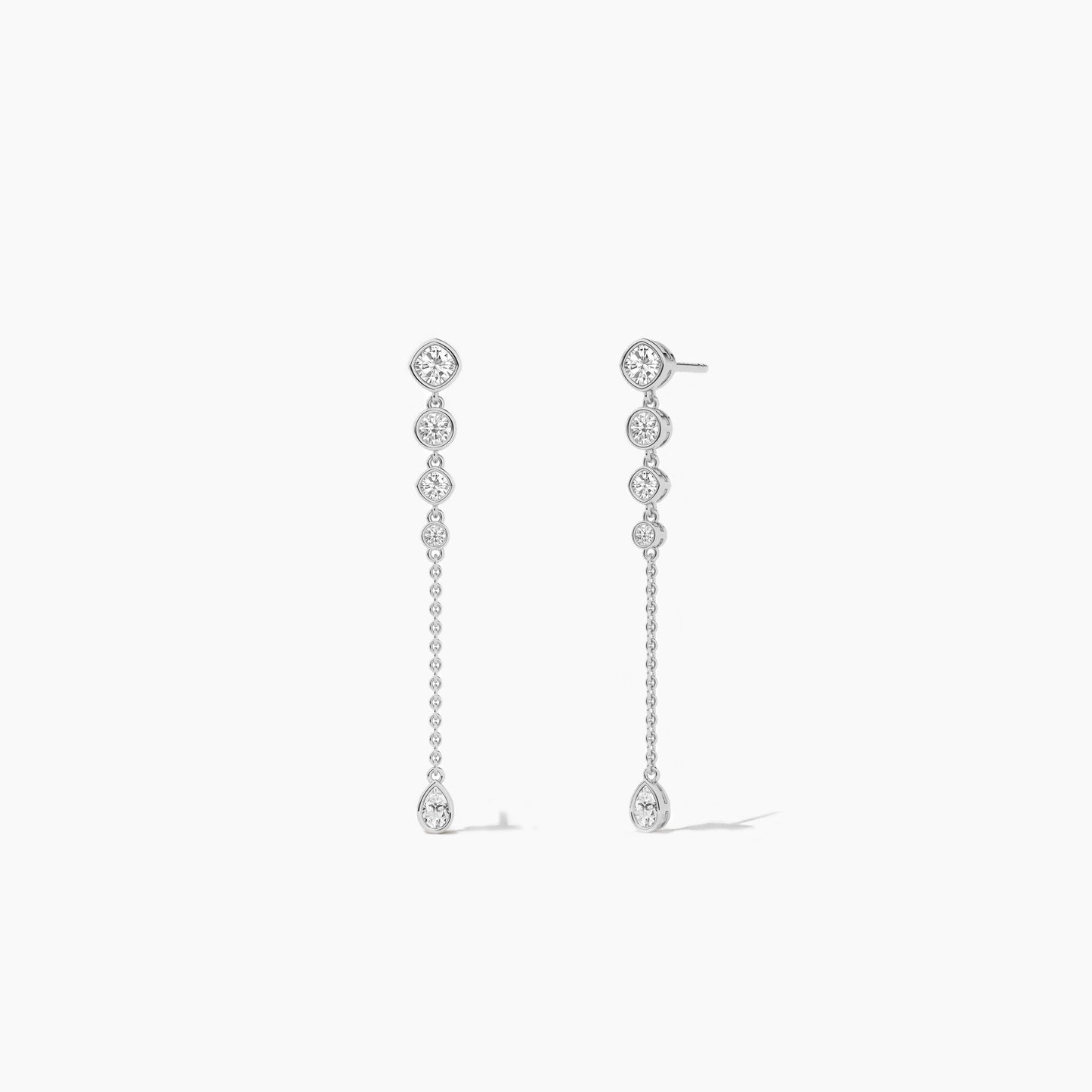heavy silver earrings