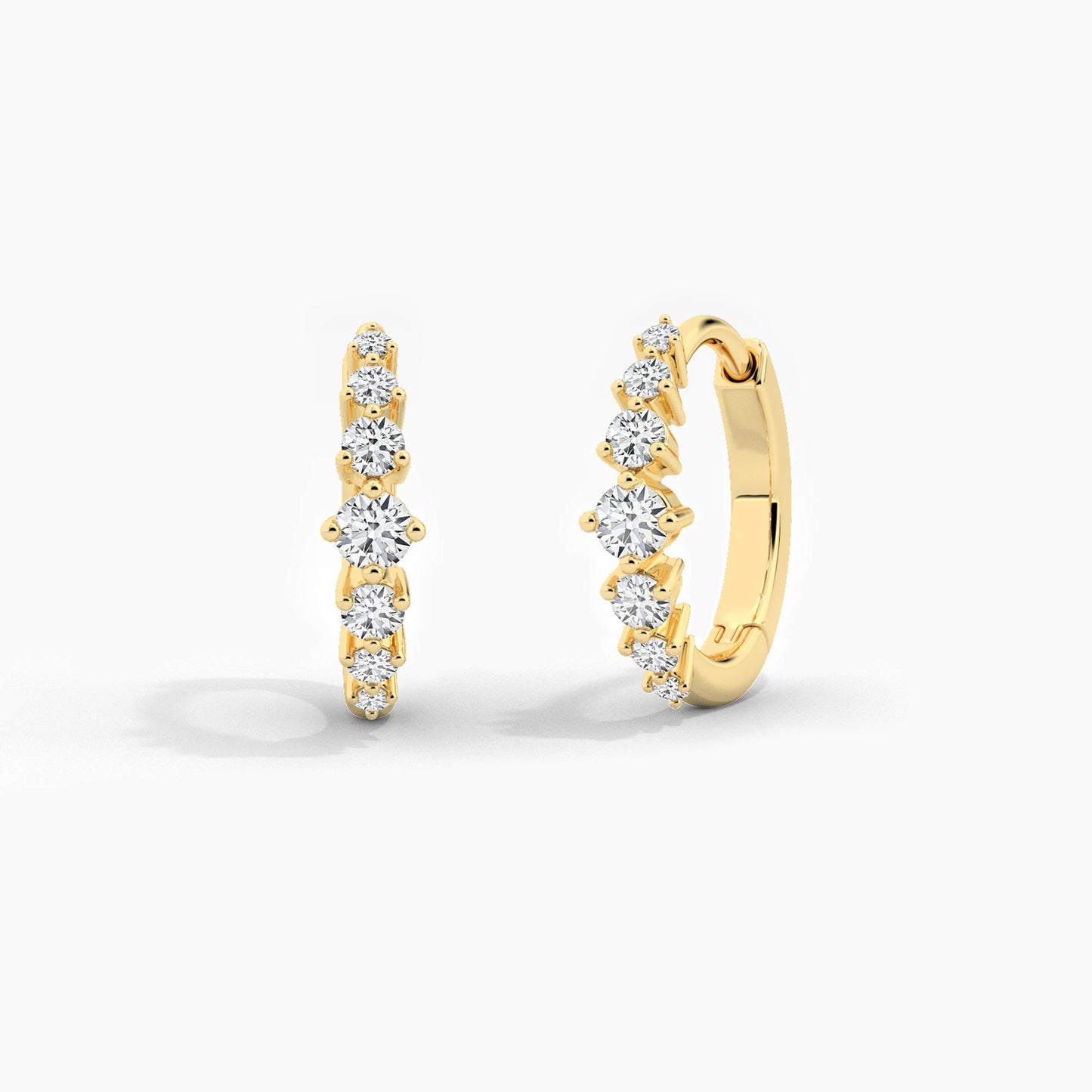 small hoop earrings