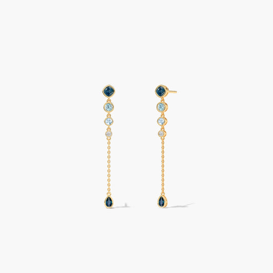 gemstone earrings