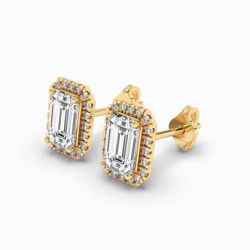 best stud halo earrings for women India