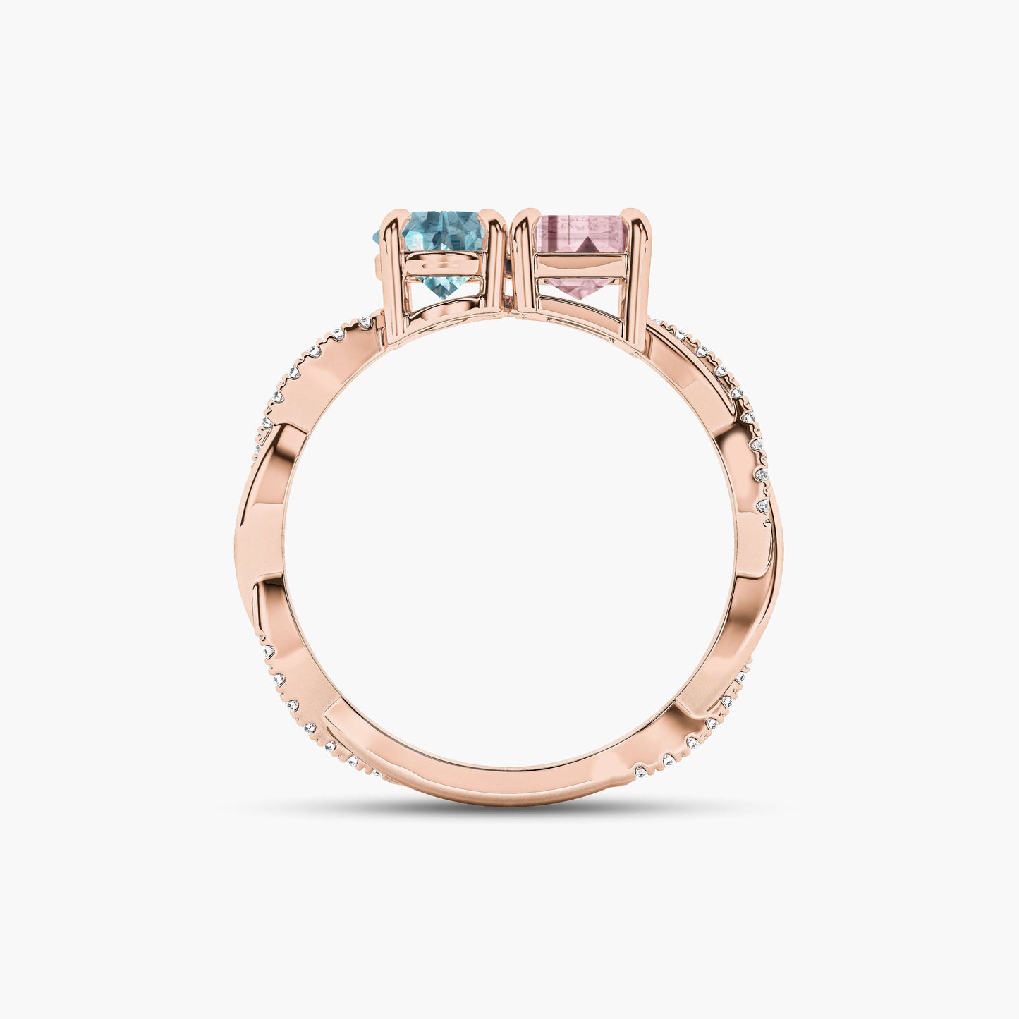 pink sapphire ring