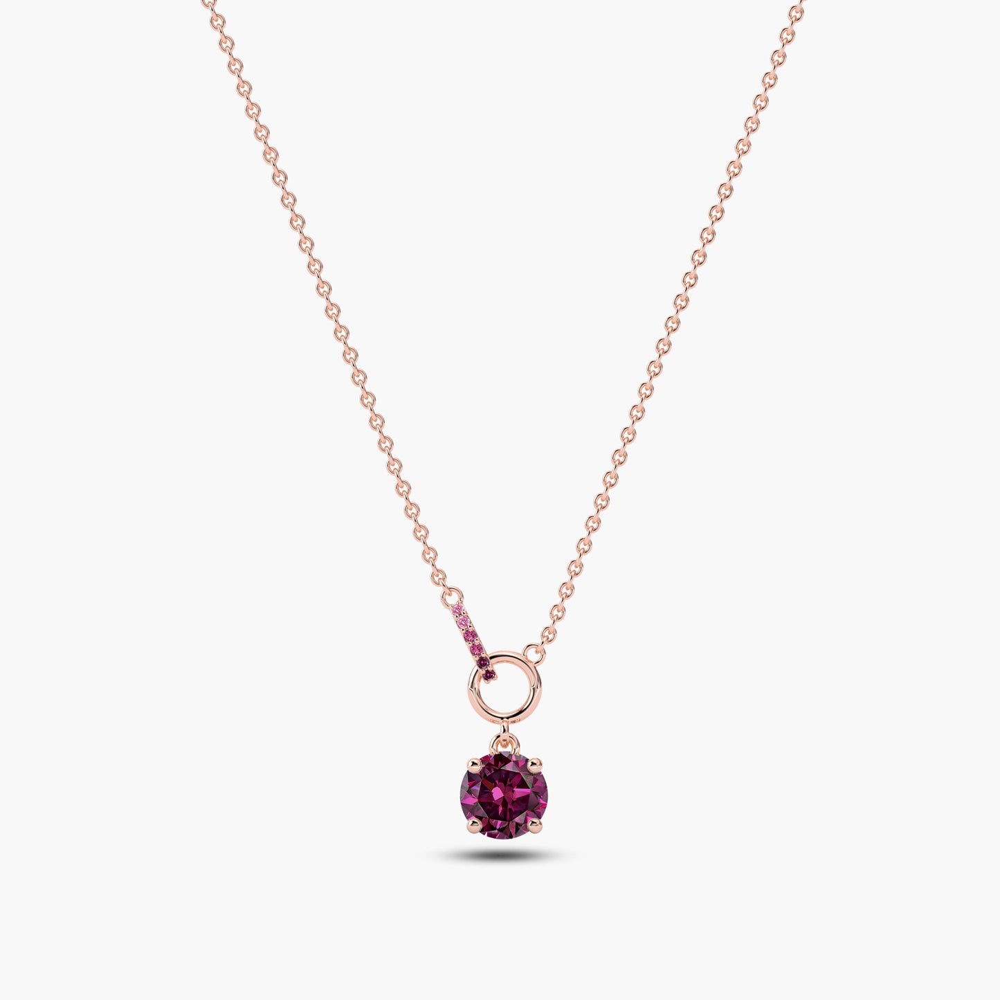 gem pendant rose gold