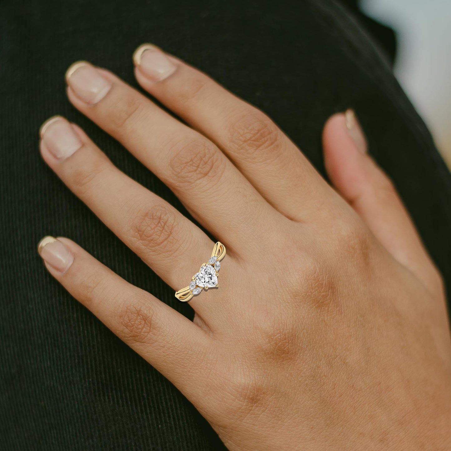 heart rings for women