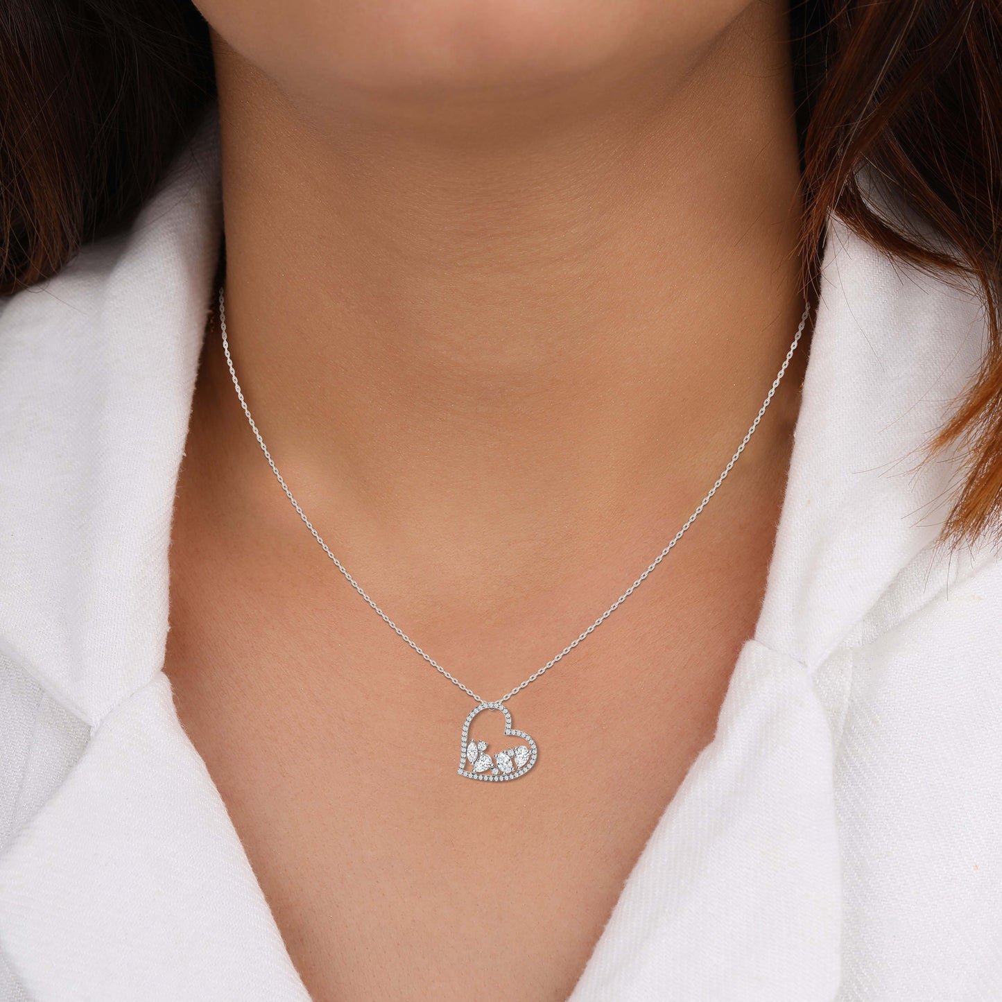 simple silver pendant