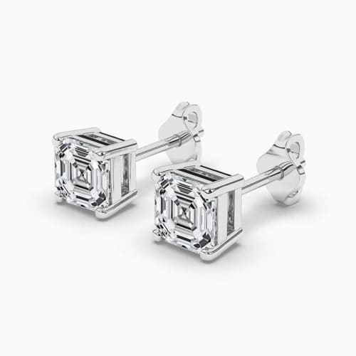 silver earrings