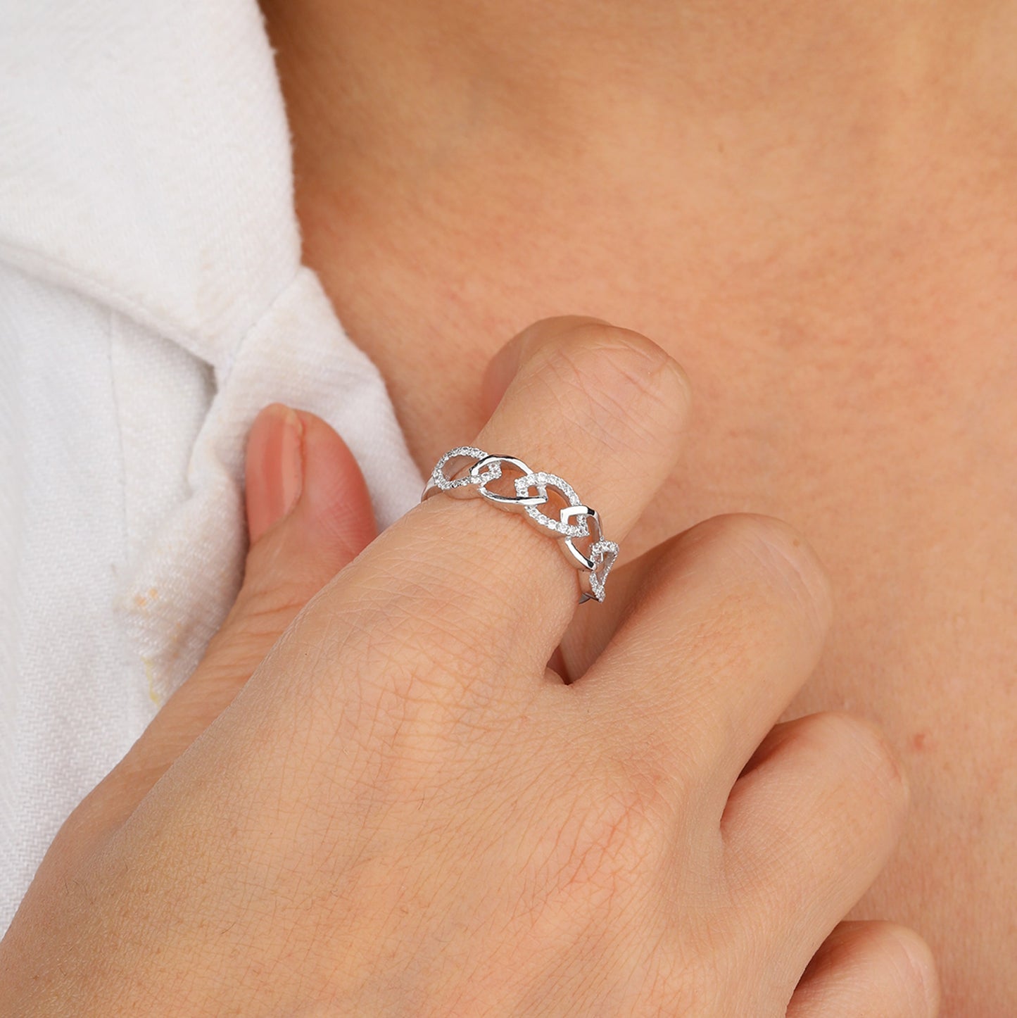 silver rings for women