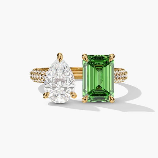 Open cuff ring
