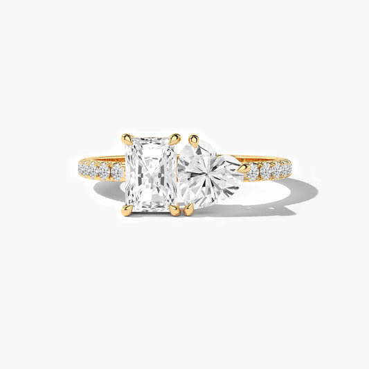 two stone ring