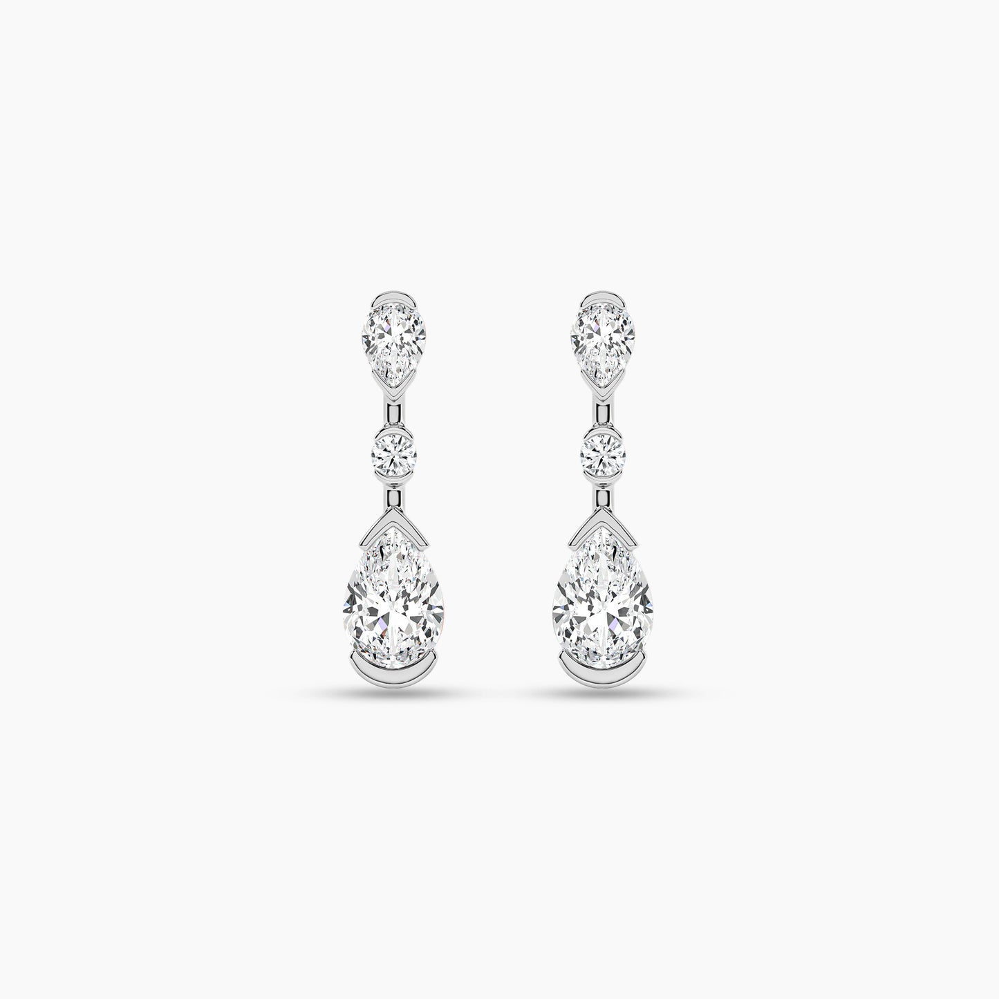 small drop earrings silver india