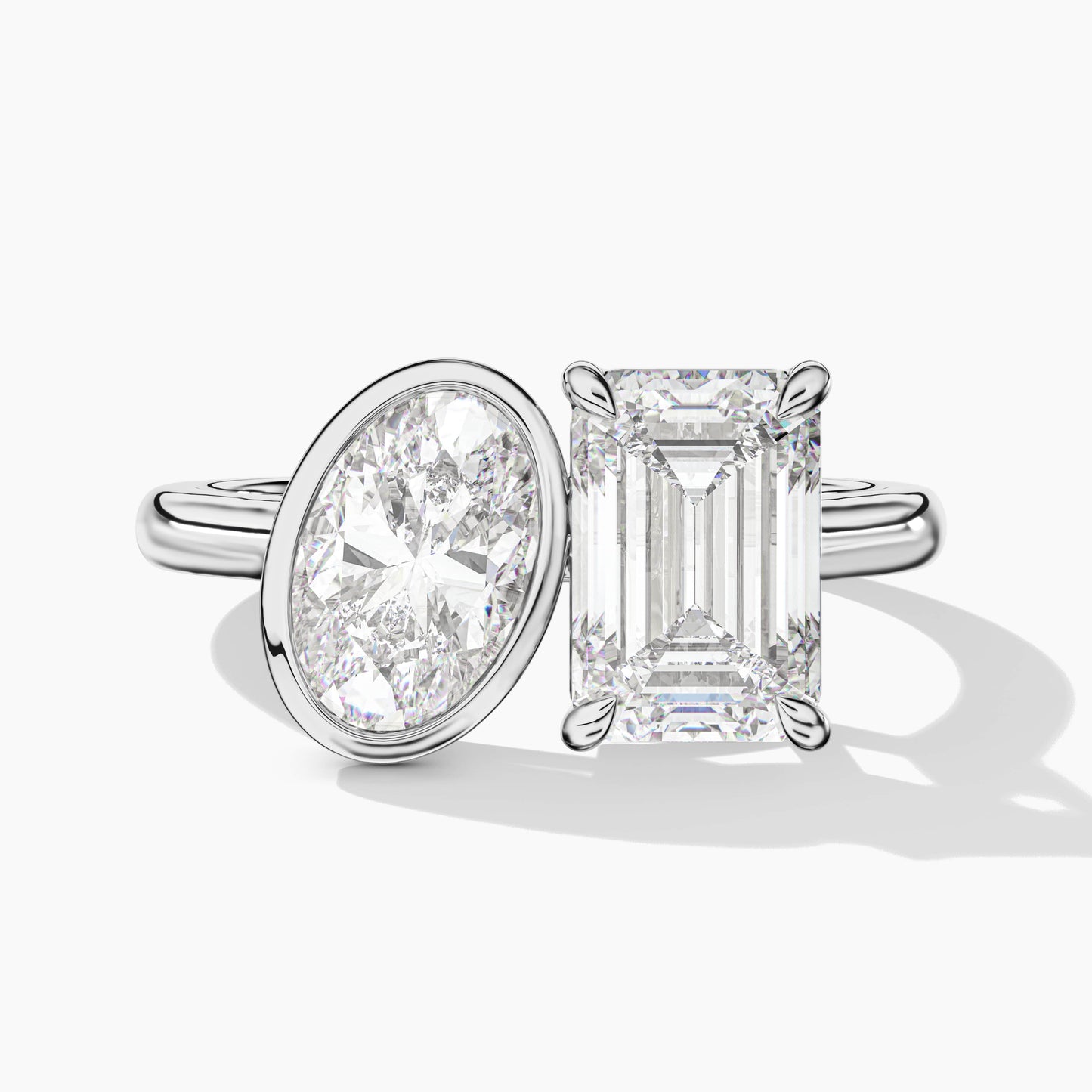 double engagement ring