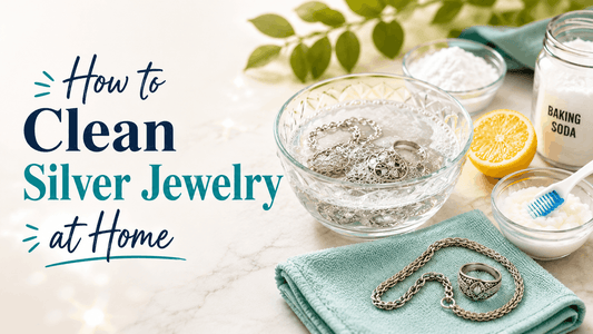 cleaning silver jewelry at home