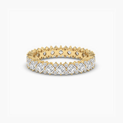 Asscher cut diamond ring designs