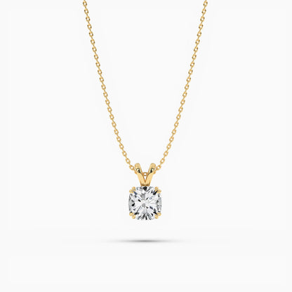 solitaire diamond necklace