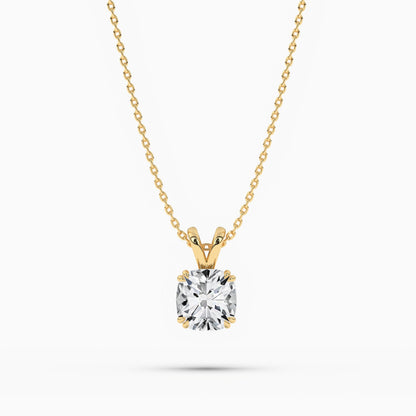 solitaire diamond necklace